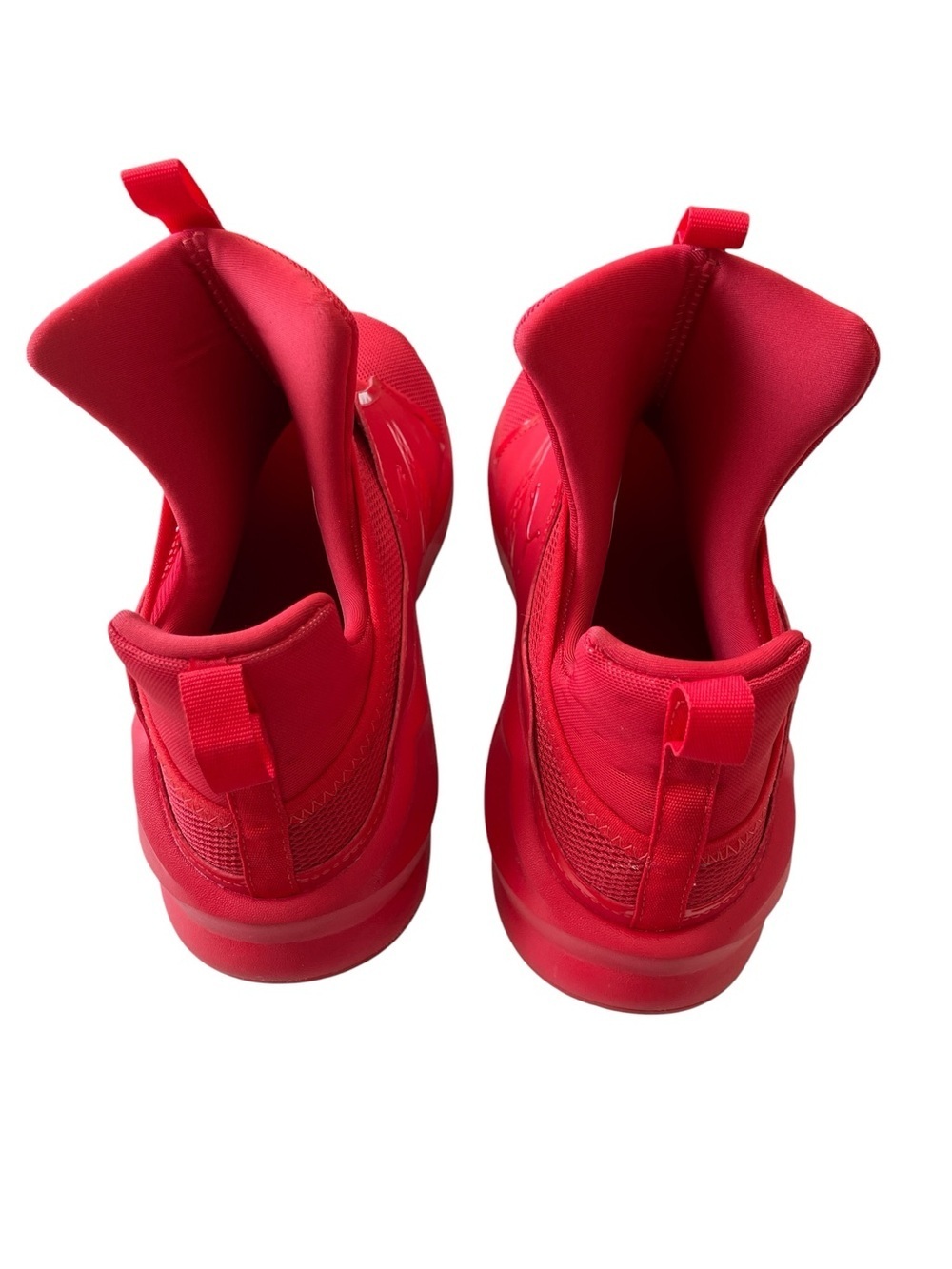 Puma Fierce Red High-Top Slip-On Sneakers - Picture 4 of 11